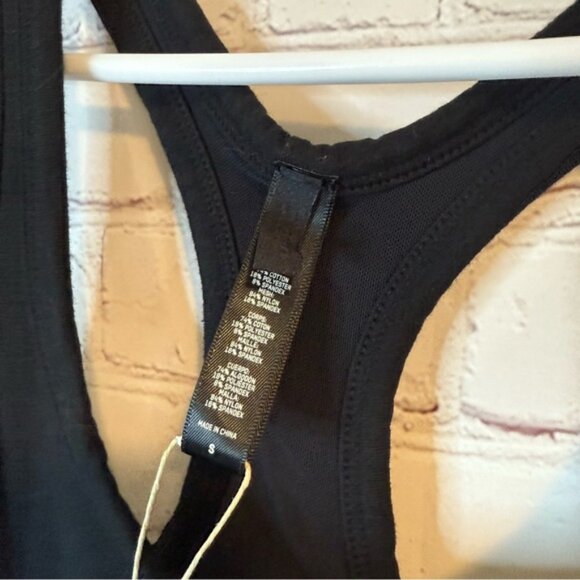 SKIMS Outdoor Mid Thigh Bodysuit Onyx size Small - Picture 6 of 7